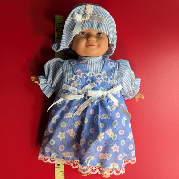 Vintage Anne Geddes Collectible Poseable Bean Bag Baby Doll - Picture 5 of 13